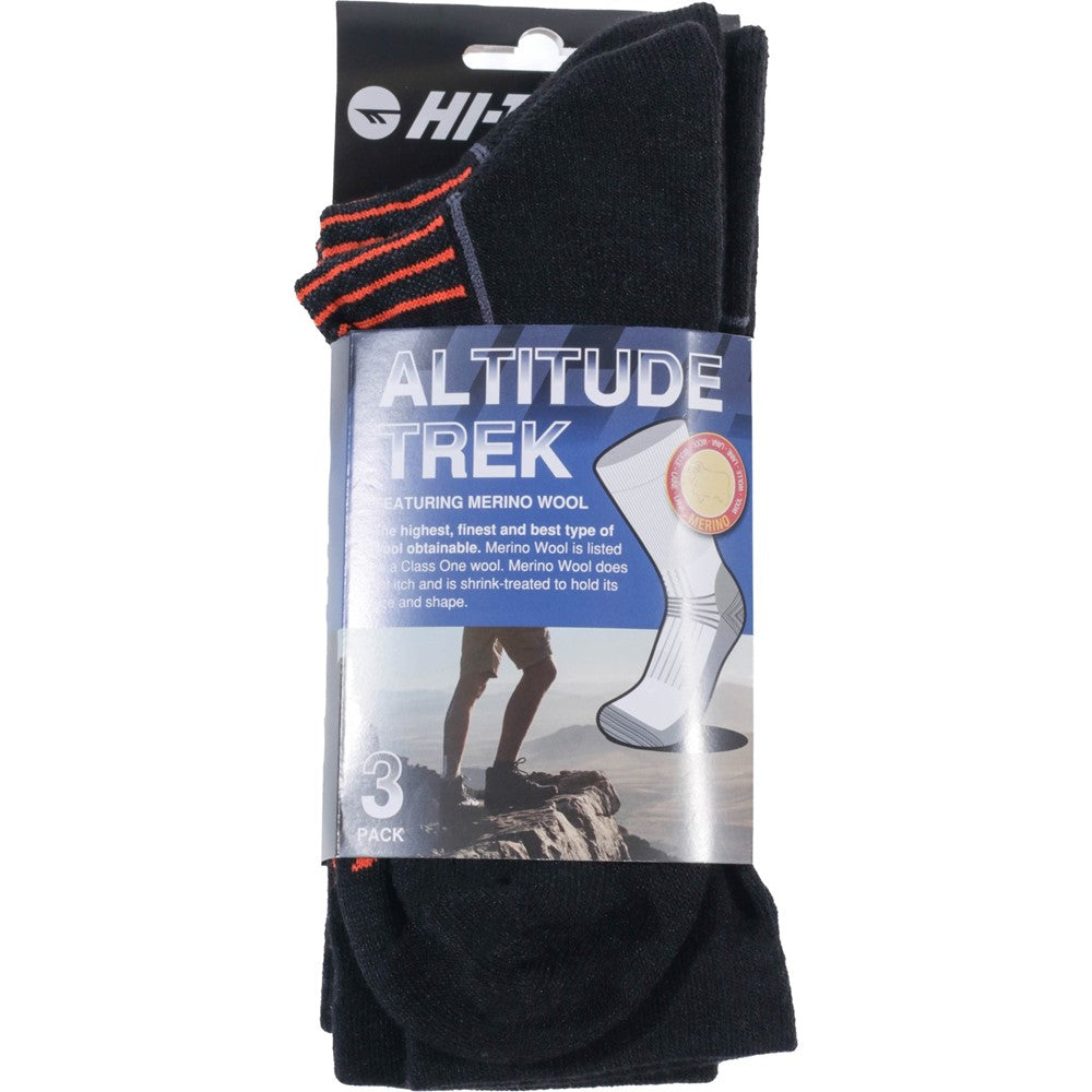 Unisex Altitude Trek Merino 3 Pack Socks