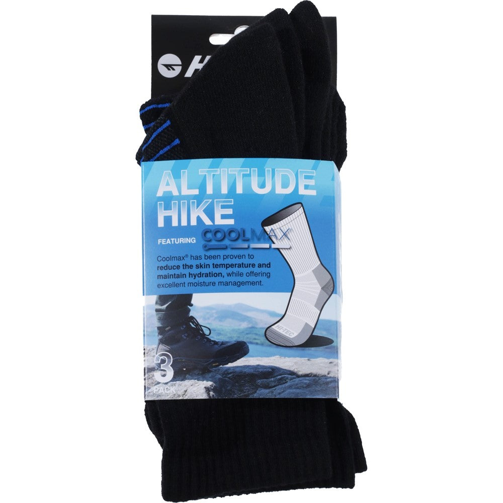 Unisex Altitude Hike Coolmax 3 Pack Socks
