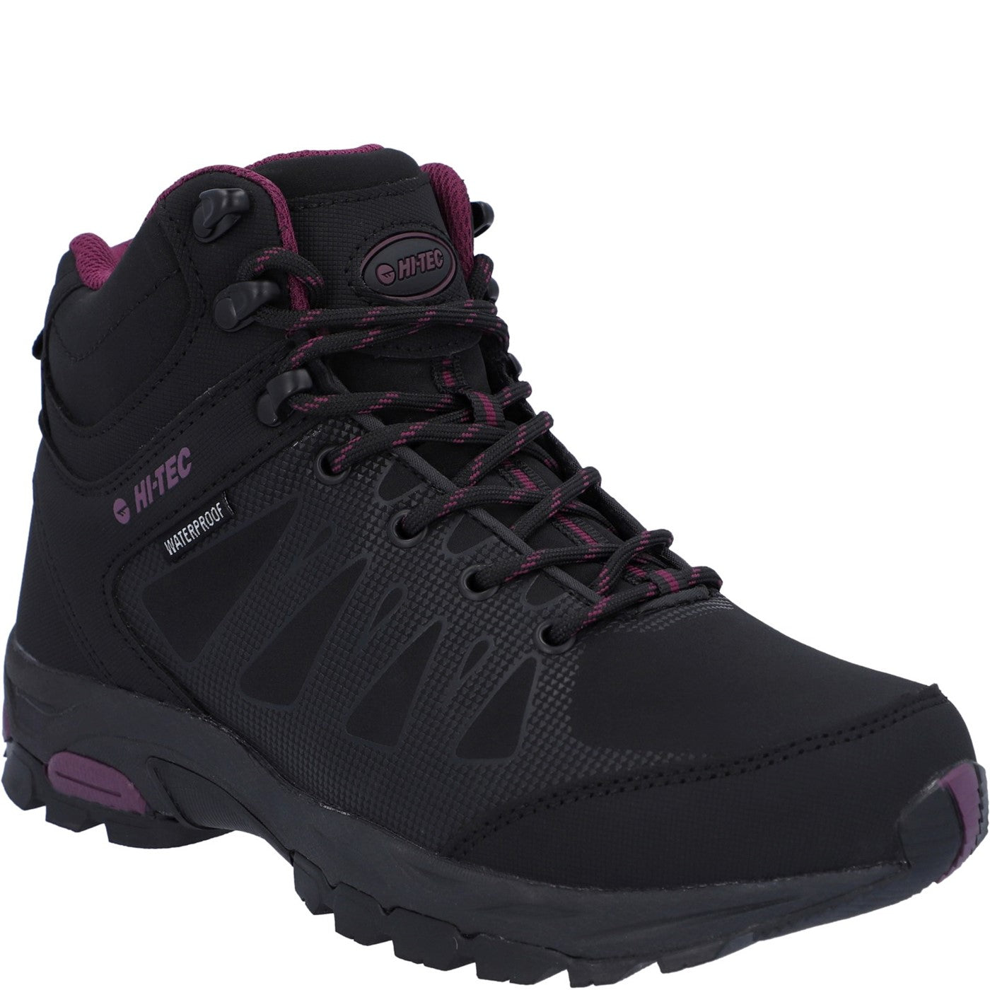 Womens Hi Tec Black Raven Mid