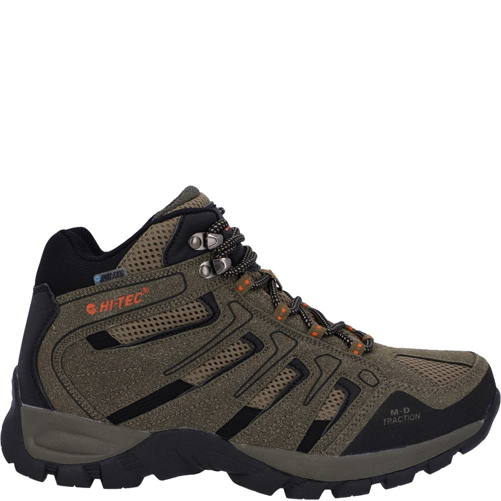 Mens Hi-Tec Taupe Torca Mid1