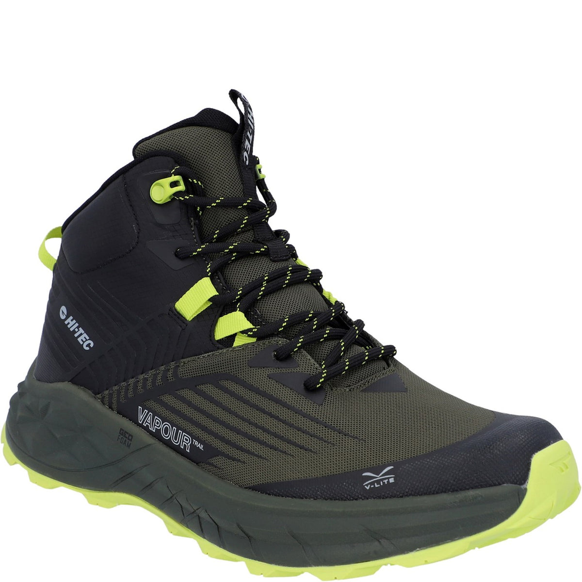 Mens Hi-Tec Black Fuse Trail Mid WP display picture 3