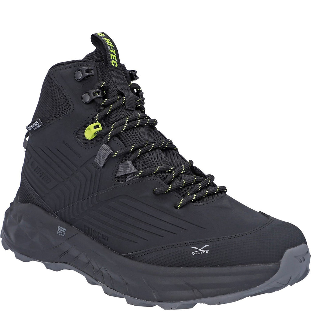Botas Hi Tec Waterproof Hombre Botas Hi-tec Corzo Mid Wp Black Barrabes