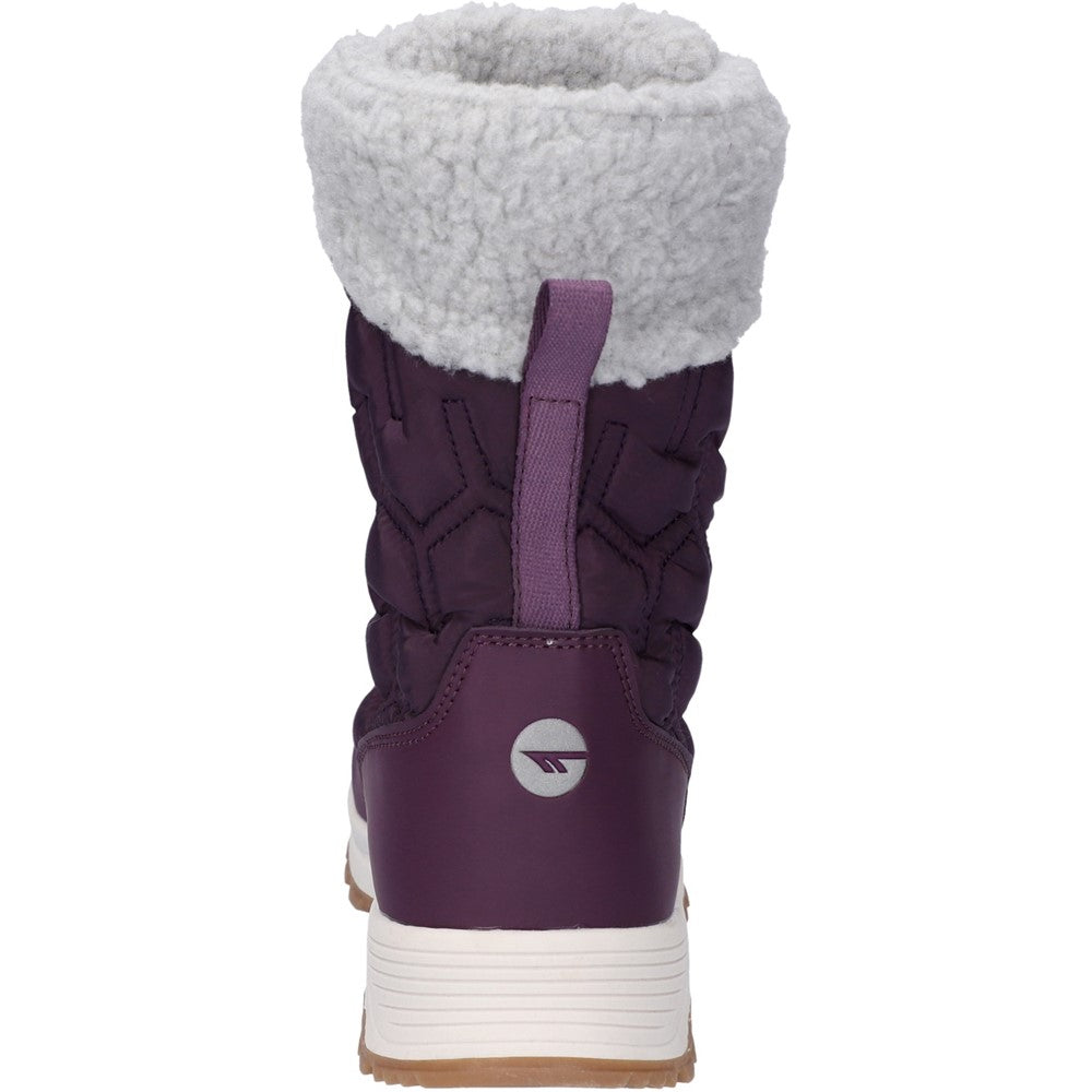 Plum bearpaw boots sale